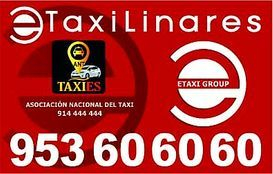 Taxi Linares tarjeta de visita